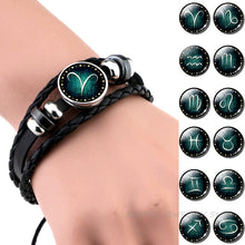 Charger l'image dans la galerie, Gratuit-Bracelet en verre tissé avec signe du zodiaque