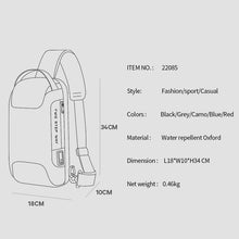 Charger l&#39;image dans la galerie, Sac à dos et à poitrine Anti-vol
